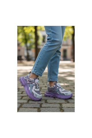 Marcomen Marco Kids 516 Çocuk Rahat Sneaker Mor - 844033140 Mor
