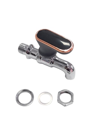 Arzum Ar3083 Ehlikeyf Semaver İçin Musluk Komple Siyah