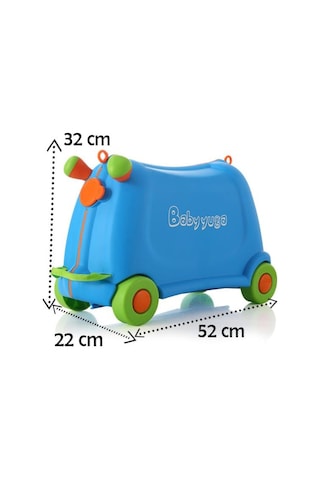 Baby Yuga Tekerlekli Çocuk Valizi