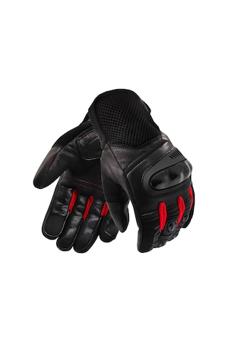 Vexo Speed Up Motorsiklet Eldiveni Kırmızı - Siyah