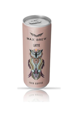 Max Brew Soğuk Kahve Latte 250 Ml 12 Adet