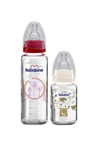 Bambino Cam Biberon 2'Li Ekonomik Set - ( 225 ML + 125 ML )