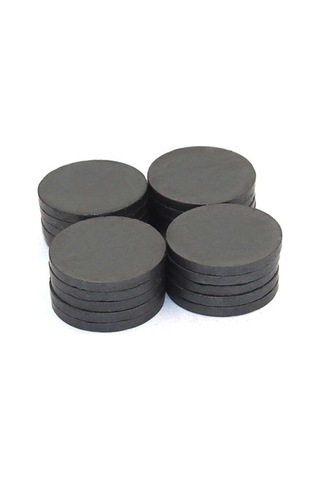 30x3 Mm Yuvarlak Dekoratif Süsleme Mıknatısı Kokulu Taş Nişan Kına Magneti 20 Adet