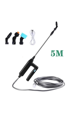 Techtic Elektrikli Yüksek Basınçlı Su Tabancası Bahçe Püskürtücü