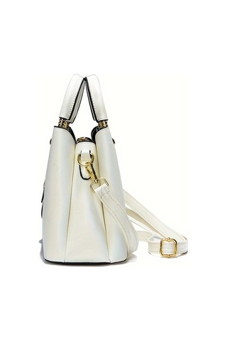 Kadınlar İçin Trendy Kontrast Renkli Tote Çanta