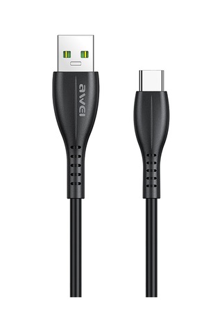 Awei Cl-115t 1m 2.4a Usb Tip-c / Usb-c Şarj Kablosu