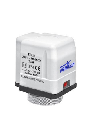 Ventilon Fan Coil Motorlu Vana - Dn15 (1/2”) 2 Yollu 230V Ac