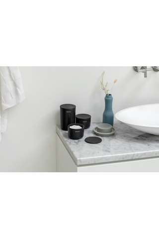 Brabantia Renew Dark Grey 3lü Kapaklı Plastik Düzenleyici Koyu Gri