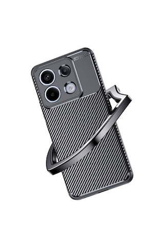 Xiaomi Redmi Note 13 Pro Kılıf Negro Karbon Tasarım Silikon Kılıf