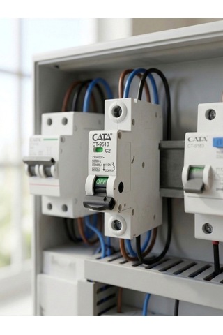 12 Adet Cata Ct 9610 C Tipi 1x2a 4.5ka Otomatik Sigorta