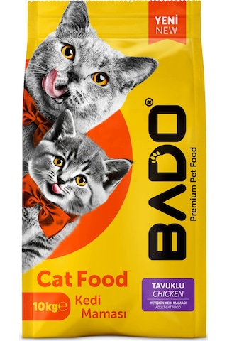 Bado Yetişkin Kedi Maması Tavuklu 10 Kg