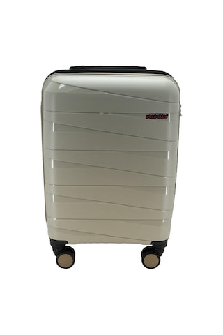 Las Vegas Polo Polipropilen Kabin Boy Valiz Bej