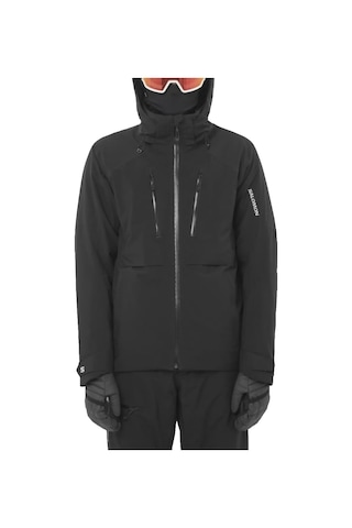 Salomon Salomon Brilliant Erkek Siyah Kayak Ceketi 27180 Siyah
