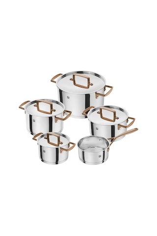 ZWILLING 711700050 BELLASERA TENCERE TAVA SETİ 18/10 P. ÇELİK