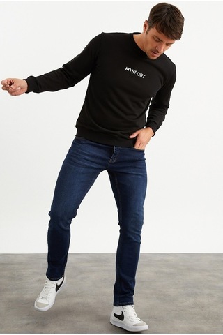 Mysport 201951 Erkek Bisiklet Yaka Sweatshirt