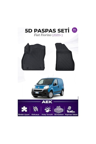 Fiat Fiorino Dizel Panelvan 2020+ Araca Özel Havuzlu "karbon" Pas