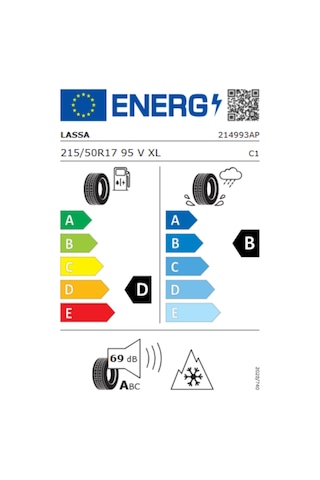 Lassa 215/50R17 95V XL M+S 3Pmsf Snoways 4 Kış Lastiği 2026