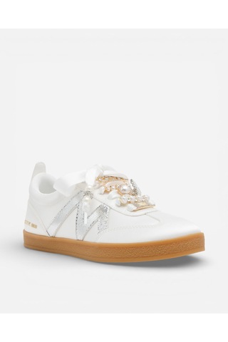 Steve Madden Degree-p Ivorysatın Kadın Ivorysatin Sneakers Degree-p Ivory Beyaz