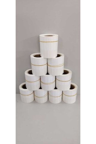 10x72 Kuyumcu 10 Rulo 1 Rulo 1250 Adet Pp Opak Diğer