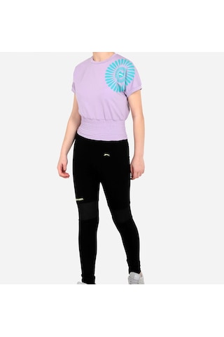 Slazenger PORCIA IN Kız Çocuk Tişört Lila