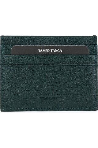 Tamer Tanca Erkek Hakiki Deri Yeşil Cüzdan 907 1092 Erk Czdn Sk25-26 Yesıl Fltr Yeşil