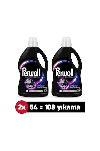 Perwoll Siyah Hassas Bakım Sıvı Çamaşır Deterjanı 2 x 2970 ML