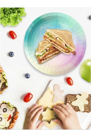 Polls/kartonia Gidişli Sofra Takımı Tabak Seti 122610466 100 adet