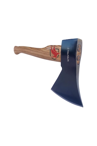 Yapar Ahşap Saplı Dövme Çelik Kamp Baltası 1 Kg