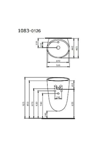 Bocchi Venezia Asma Monoblok Lavabo Mat Yeşil 1083-027-0126