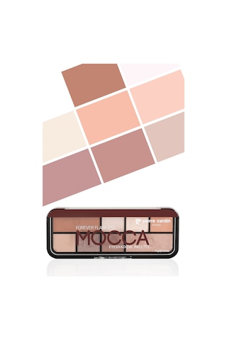 Pierre Cardin Forever Flawless Mocca Eyeshadow Palette - Far Paleti 8'li 001
