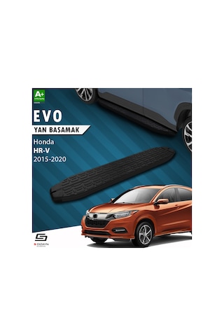 S-dizayn Honda Hr-v 2 Evo Siyah Yan Basamak 173 Cm 2015-2020