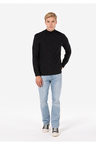 Colin's Colins Pamuklu Slim Fit Turtle Neck Jakarlı Erkek Antrasit Kazak Cl1065745 Q1.v1 Ant Antrasit
