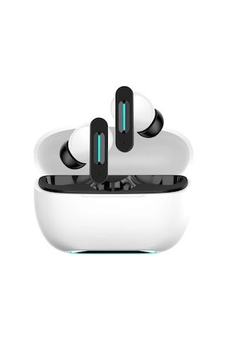 Anc Enc Kablosuz Bluetooth Kulaklık 5.4 Version Son Hız Bağlantı, Uzun Şarj Kapasitesi, Ses Asistanı, Beyaz 10 Met Genel