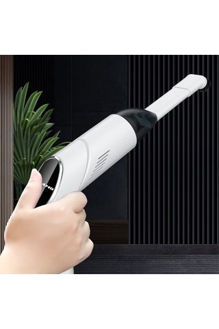 Sones Taşınabilir El Tipi Katlanır Elektrikli Süpürge Beyaz