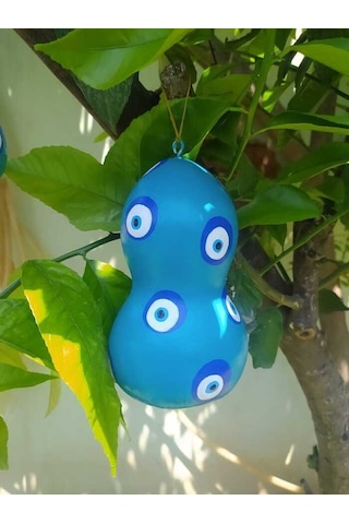 Bahçe Dekorasyon Seti Boyanmış Su Kabağı 5'li Paket Diğer