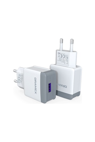 Dramex D30BE 3.0A Şarj Adaptörü (Ekonomik Mini Kutu)