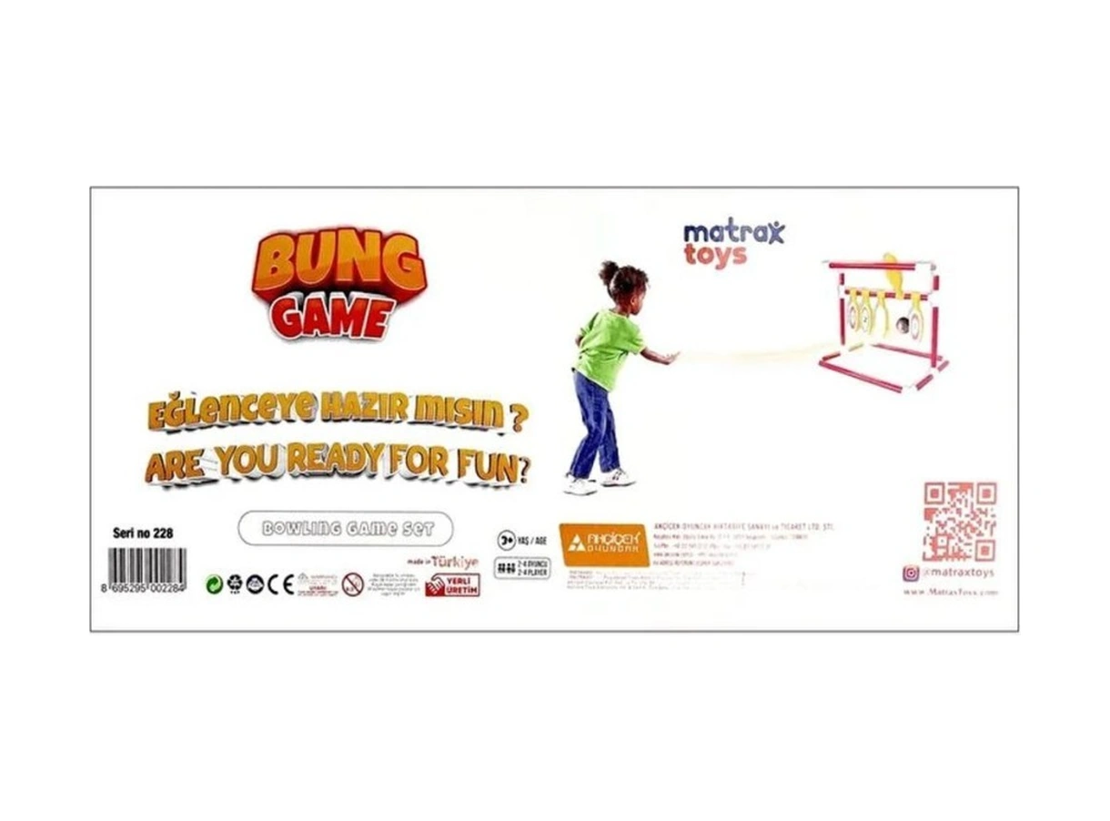 2284 Bung Game Bowling Oyun Seti -akçiçek