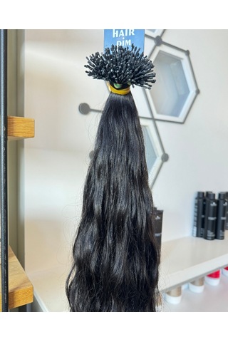 Hairpim Wavy 0.8 Gr Doğal Kestane 50 Adet 70 Cm Doğal