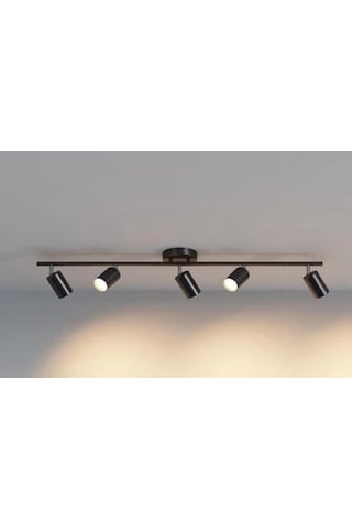 Rsylight Metal Modern 5 Li Siyah Led Spot Avize Günışığı Ampullü Siyah Rsylight Metal Modern 5 Li Siyah Led Spot Avize Günışığı Ampullü Siyah