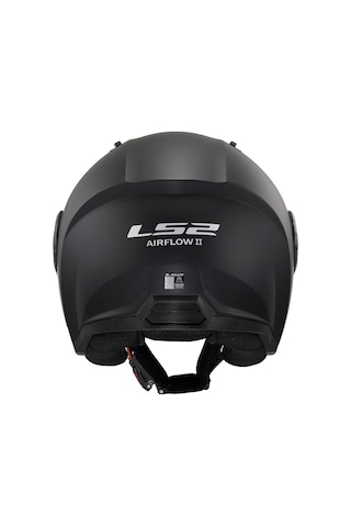 Çenesiz Kask Ls2 Aırflow 2 Mat Siyah Orjinal Xl