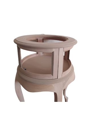 Bengimobilya Gümüşlük Yuvarlak Model Leylek Bacak Ham Kayın Lükens Aslan Ayak (471785768)