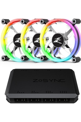 Zalman Zm Lf120A3 Premium Çift Taraflı Halka Adreslene Bilir 3 X