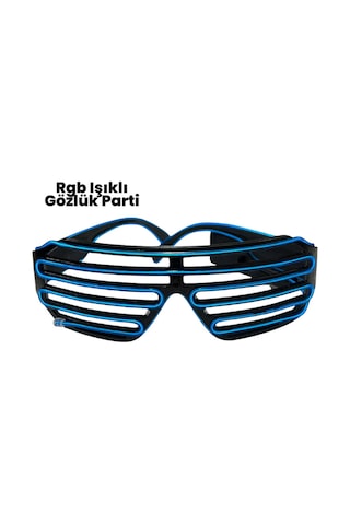 Hnrlıshp Neon Gözlük Mavi