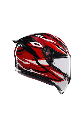 Agv K1 S Lion Black Red White Configuration Kapalı Kask Çok Renkli