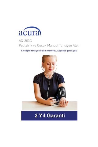 Acura Ac-303c Pediatrik Ve Çocuk Tansiyon Aleti