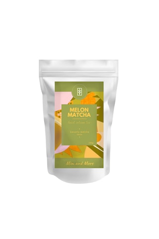 Melon Matcha - Kavun Aromalı Matcha, 100 Gr