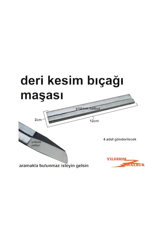 4 ADET KUNDURACI FALÇATASI ZEMBEREK MAŞASI BÜYÜK BOY AYAKKABICI T