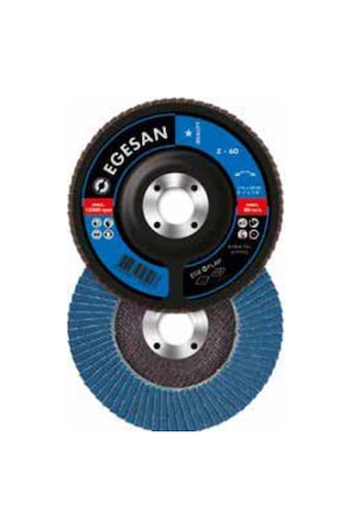 Egesan Paslanmaz Flap Disk Quality 180Mm Zr 40 Kum
