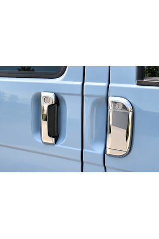 Vw T4 Transporter Krom Kapı Kolu 1998-2003 7prç Paslanmaz Çelik Vwt4transkkt7prç00000001