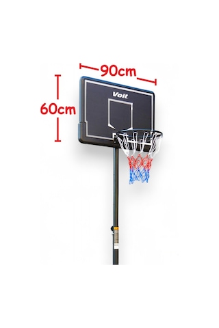 Voıt 0027 Basketbol Potası Ayarlanabilir Yükselik Ve Taşınabilir
